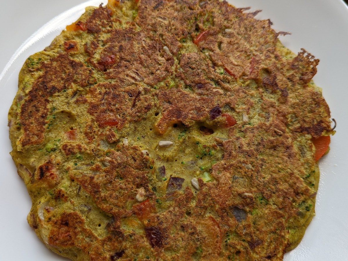 Daal chilla – Lentils pancake&nbsp;(Vegan)